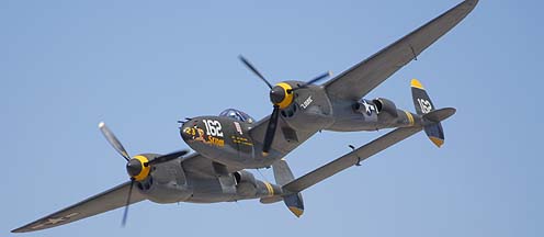 P-38J Lightning NX138AM 23 Skidoo